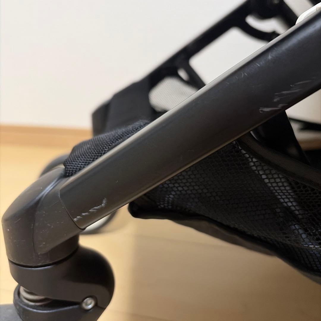 【除菌済み】サイベックス　リベル　オフホワイト　子ども用品　ベビーカー