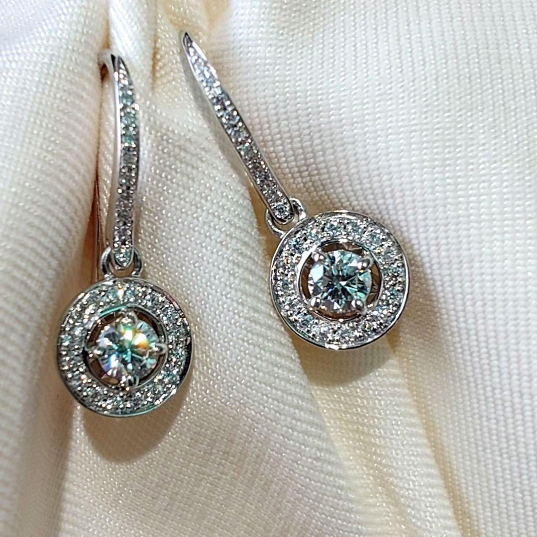 フォーエバーマーク センターオブマイユニバース ピアス ダイヤモンド プラチナ