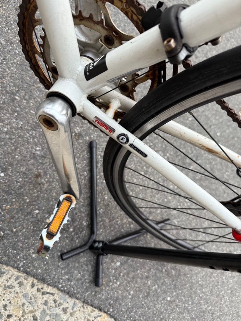 89 自転車 大阪市 【引取り限定】 ロードバイク 変速付き