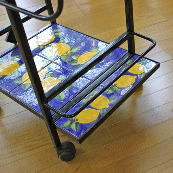 イタリア ワゴン ガーデンワゴン トローリー ニーノパルッカ レモン