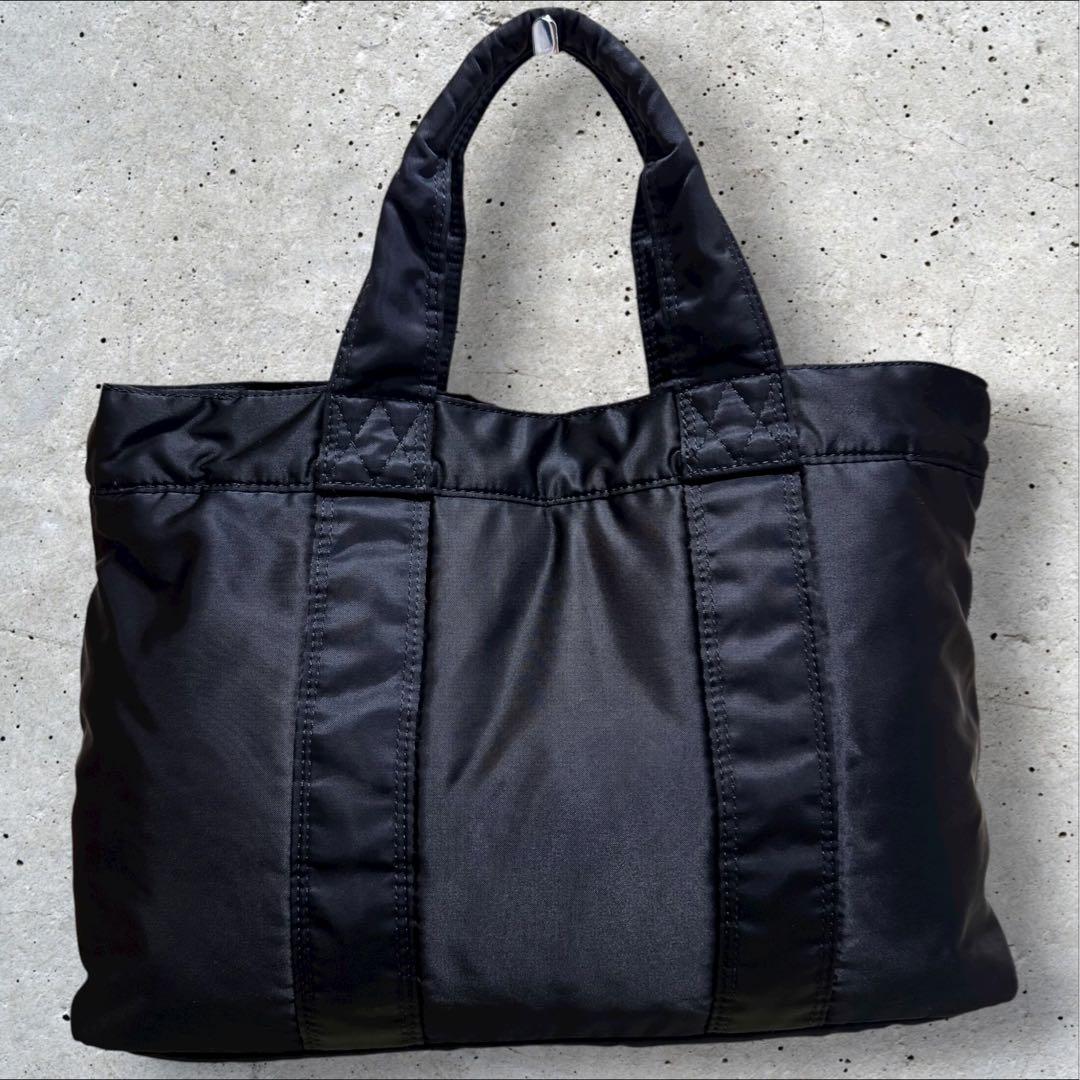 美品 PORTER ポーター　タンカー　トートバッグ　ナイロン　ブラック