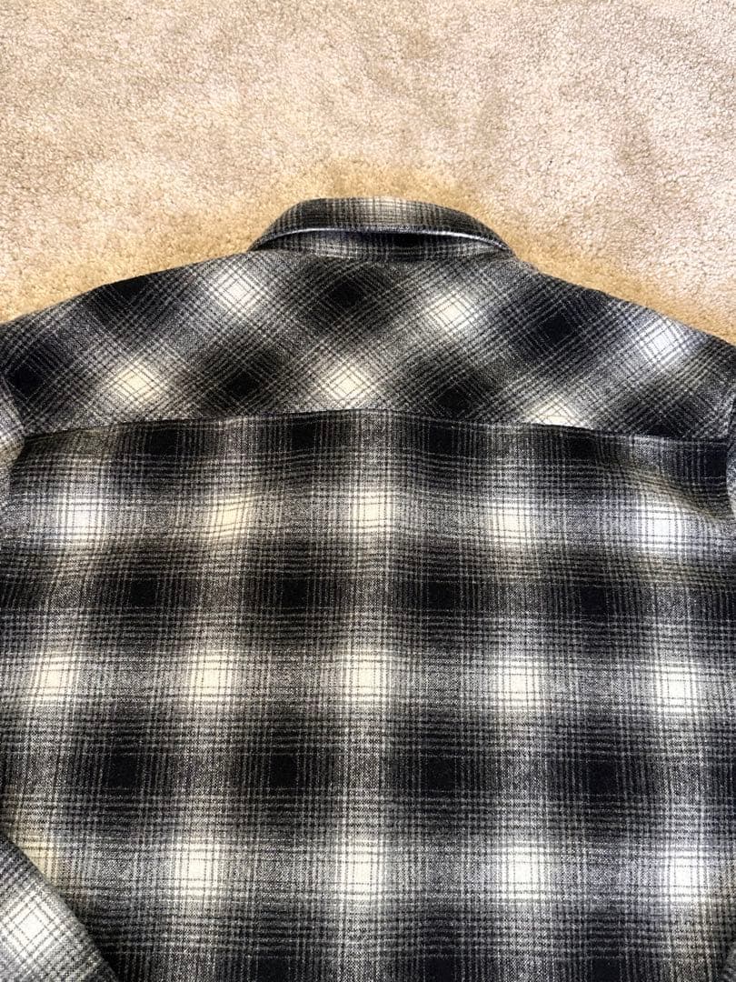 美品 カーハート carhartt ブラック チェック シャツ