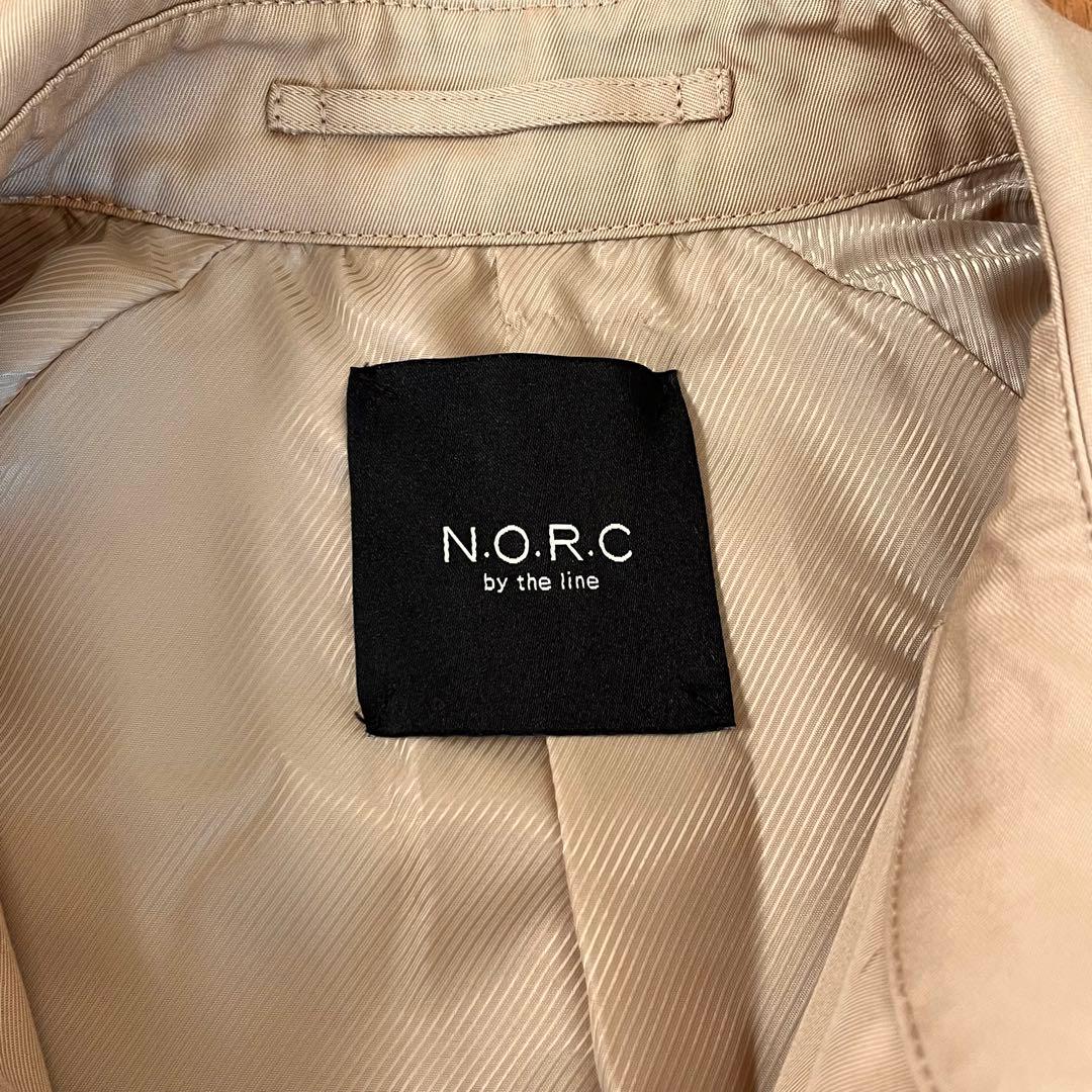 norc ノークバイザライン トレンチコート 美品 ベージュ 定番
