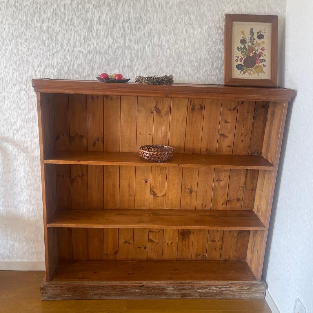 イギリスアンティーク ブックシェルフ　古道具