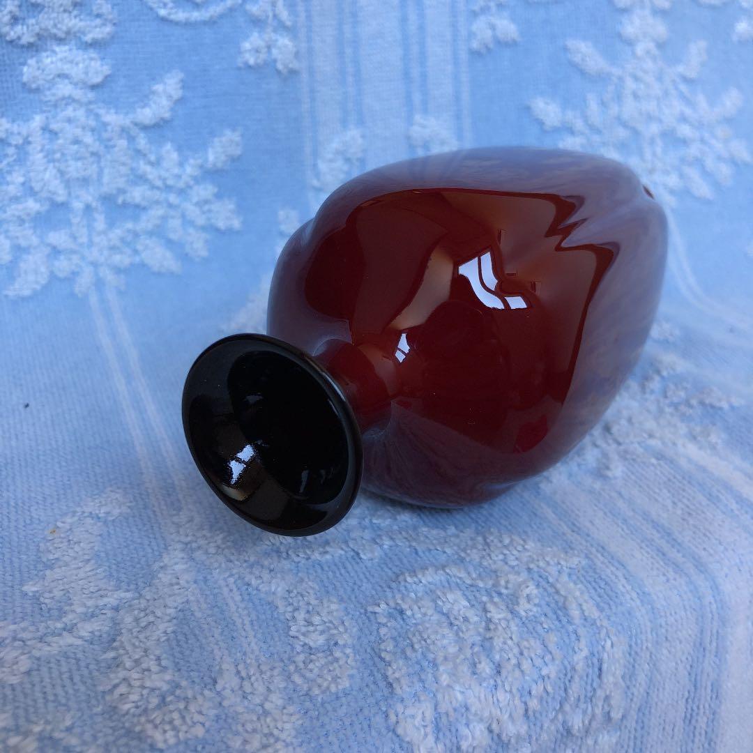 週末お値下げ　ノリタケ　スタジオコレクション 辰砂　花生