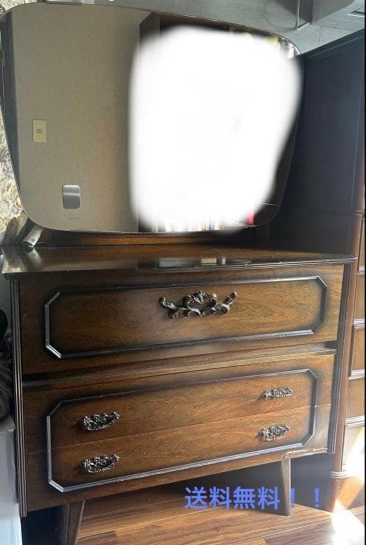 France Mirror フランスミラー ドレッサー ヴィンテージ家具
