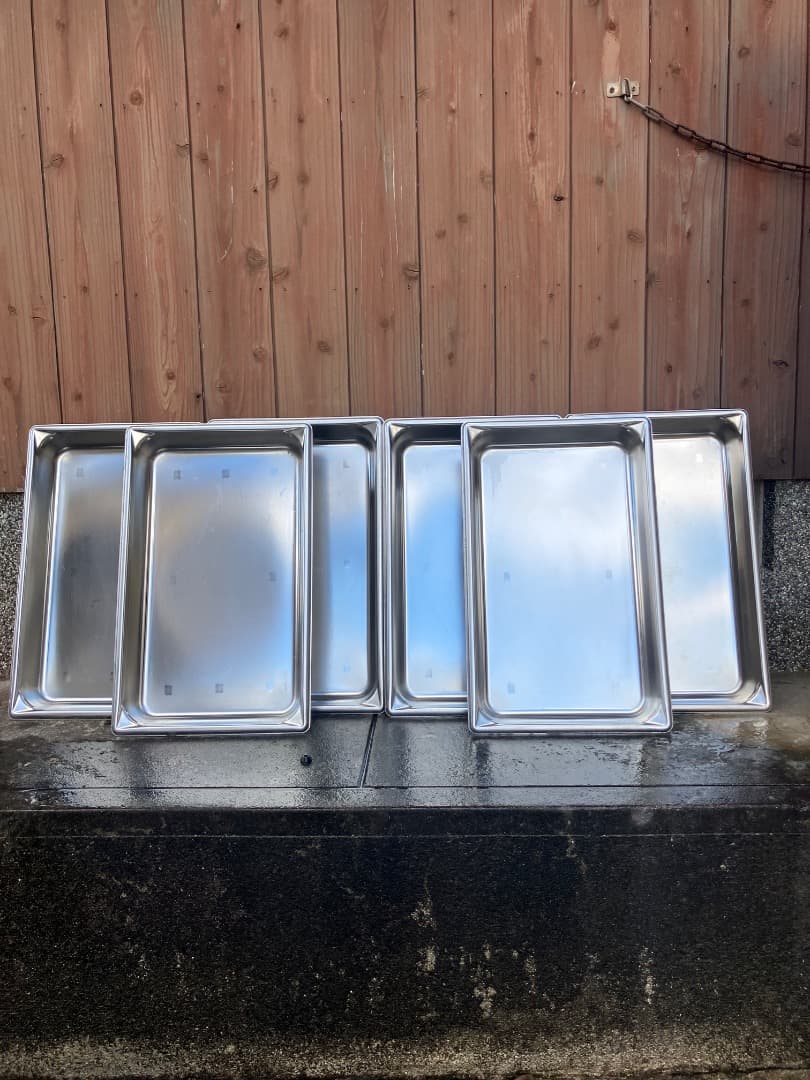 スチームコンベンションホテルパン1/1 6枚セット 深さ65mm