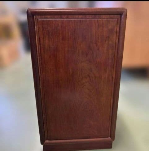 螺鈿家具 螺鈿細工 唐木 花梨 引き出し 6段 チェスト 無垢材　ラデン細工