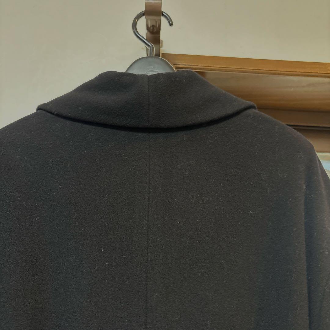 【美品 】エンポリオ アルマーニ ロングコートBLACK黒