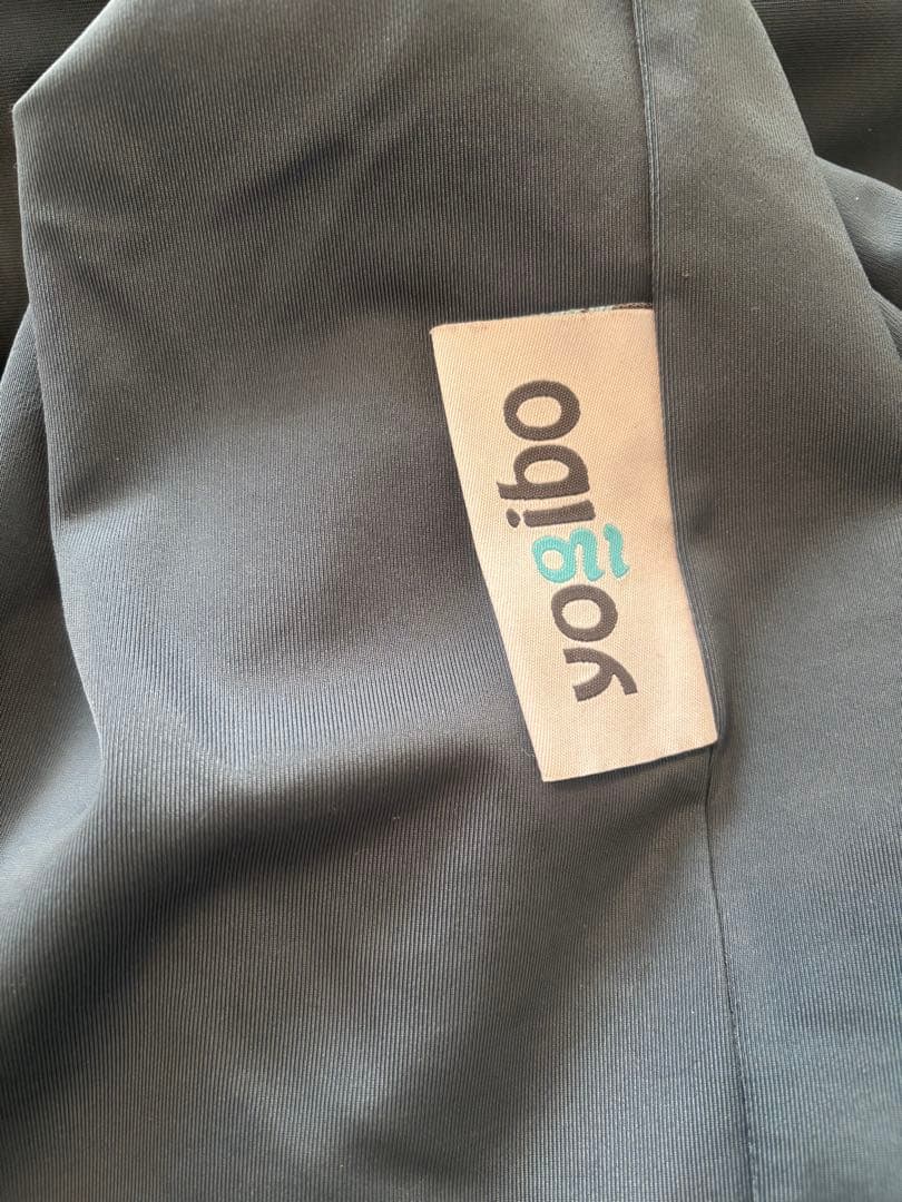 美品◎yogibo ビーズクッションソファダークブルー★直接引き取り限定★相談可