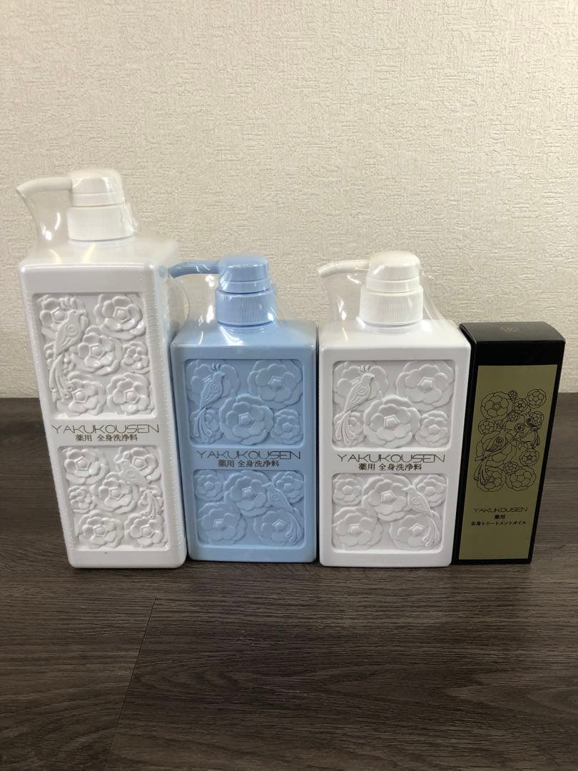 薬酵泉　薬用洗浄料　1000ml、500ml×2本、オイル美容液120ml