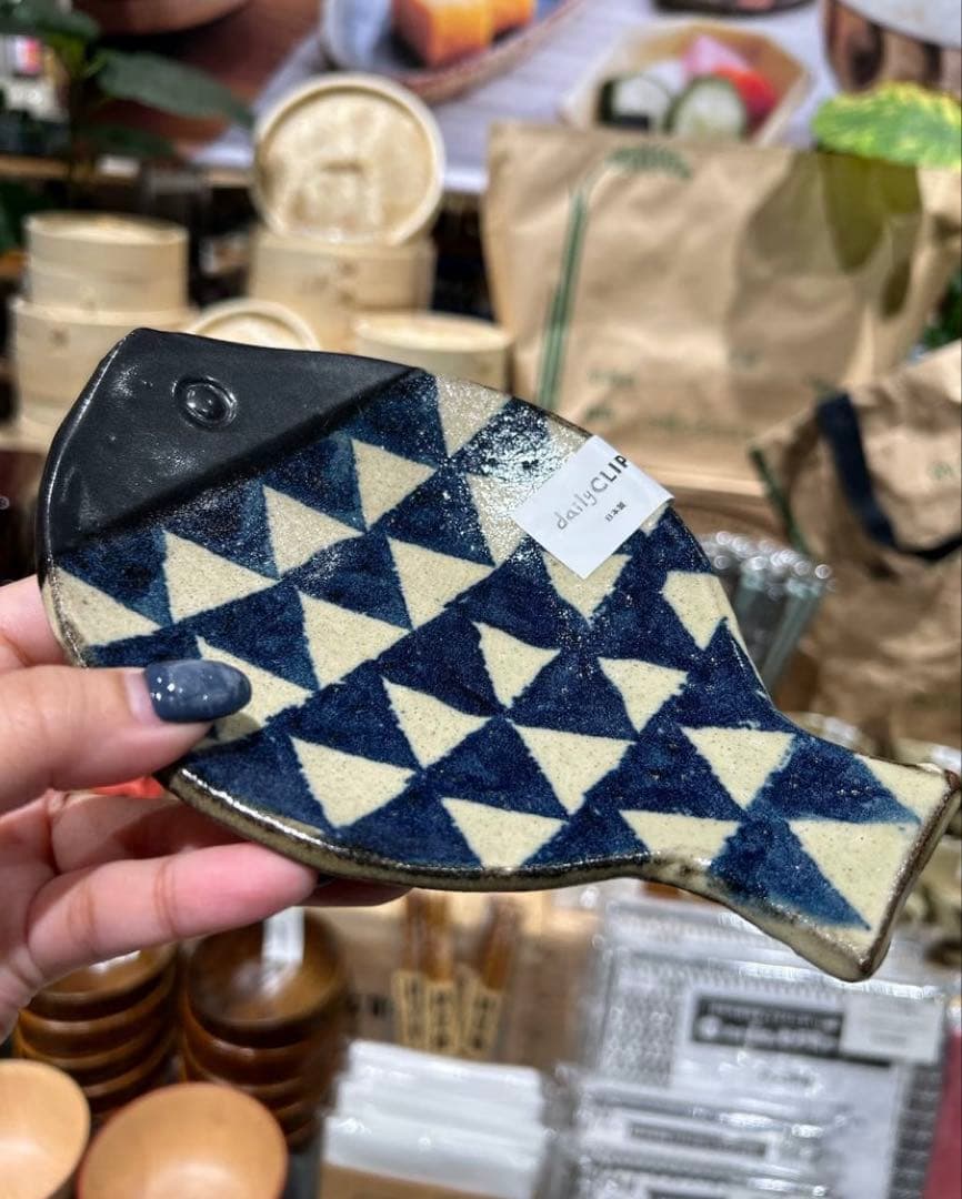 スタジオクリップ 路山窯さかなプレートM 路山窯さかなプレートS