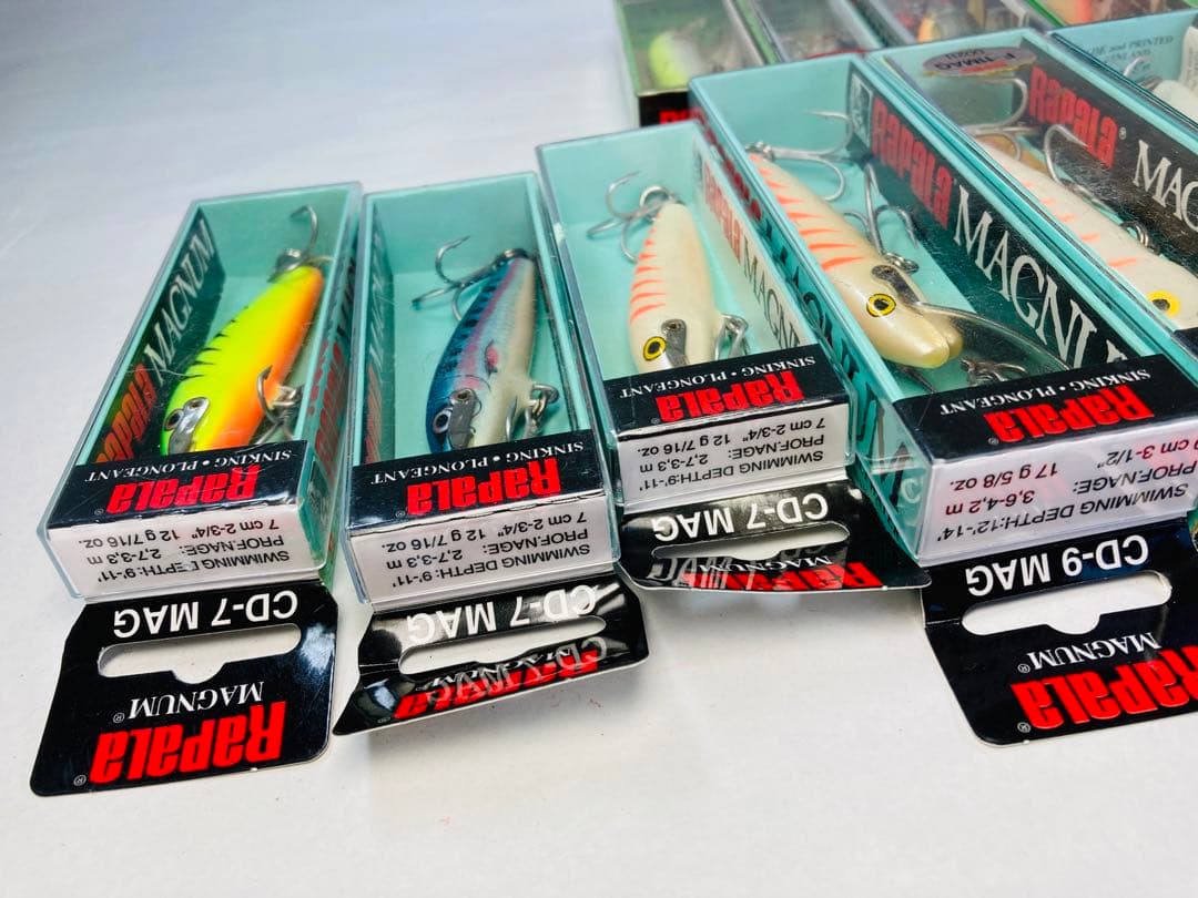 【Rapala】バス釣り引退 ラパラ ルアーセット 18個