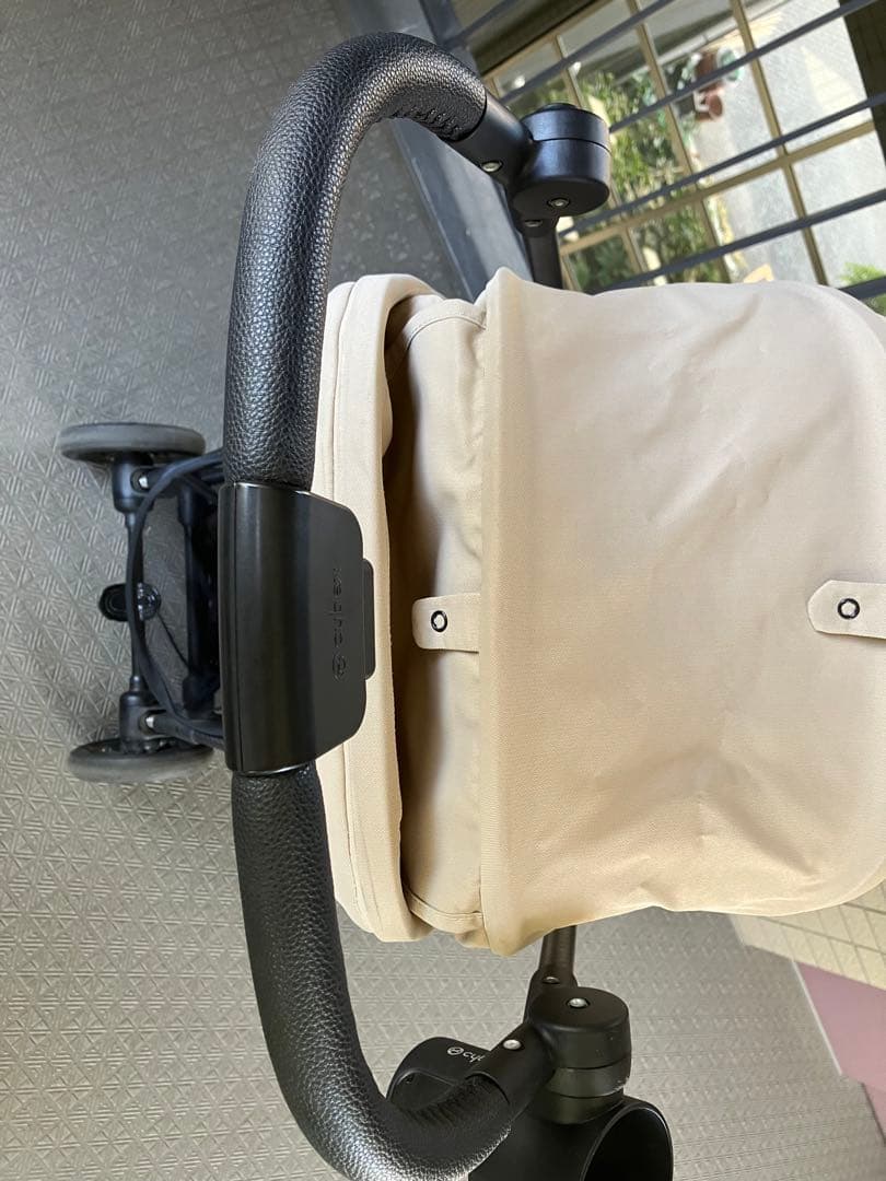 Cybex ベビーカー シーシェルベージュ 5点式ハーネス付き