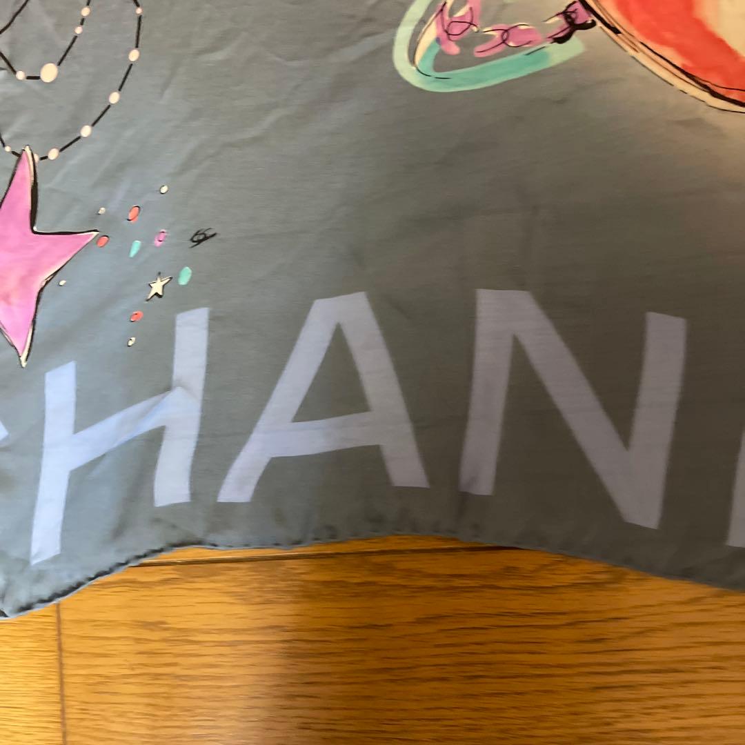 CHANEL 星座と惑星デザイン スカーフ