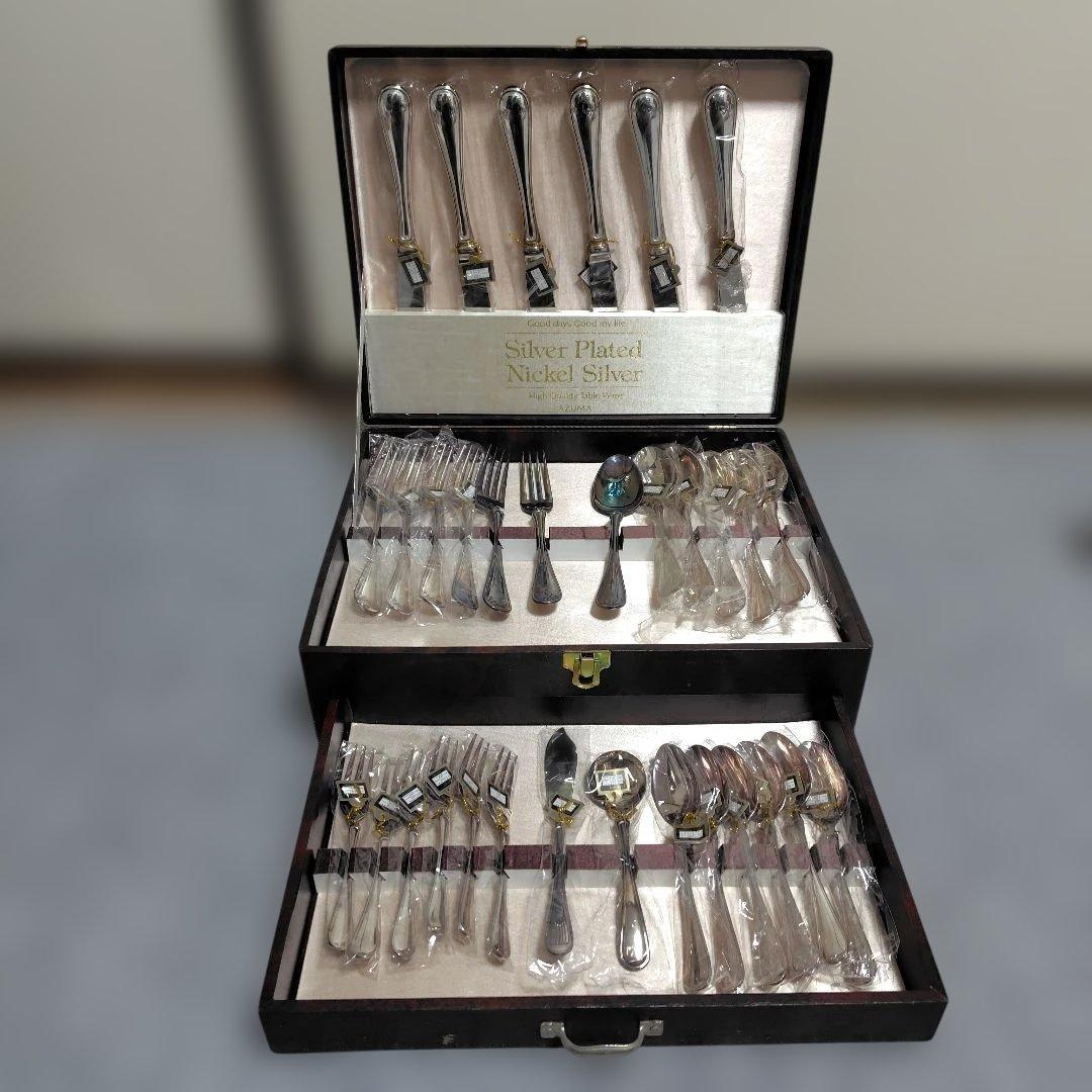 値下げ　カトラリーセット 一流品 AZUMA ニッケルシルバー