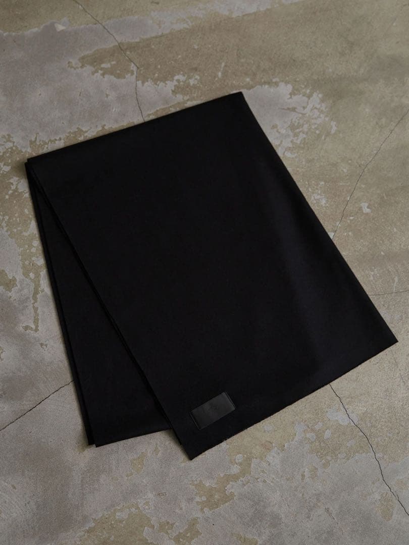 PRY シュウト　MTR Cashmere Stole BLACK