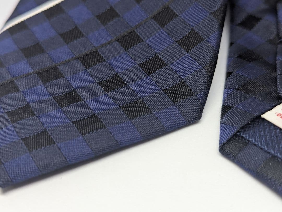 浦和レッズ ネクタイ 麻布テーラー チェック 美品 シルク 希少