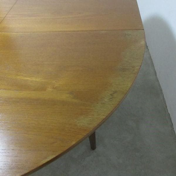 イギリス ビンテージ 家具 ダイニングテーブル ラウンド型 英国 6125e