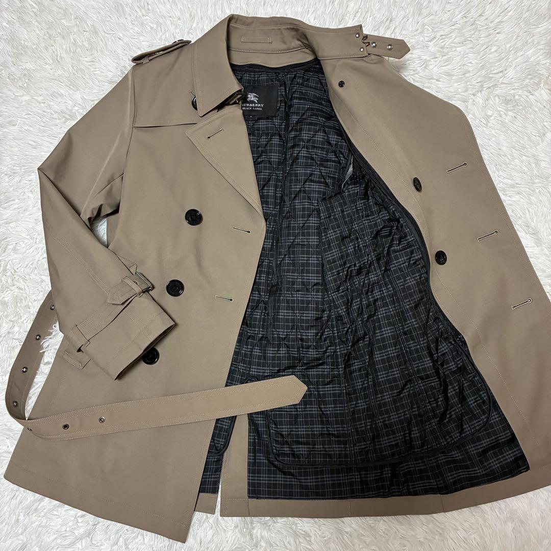 BURBERRY BLACK LABEL トレンチコート　ノバチェック　ライナー