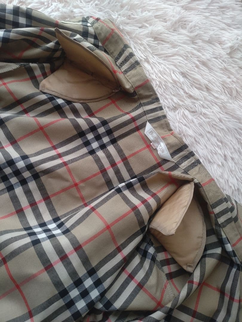 ✨美品【Burberrys】ノヴァチェック/半袖シャツ/15BR/大きめ/2XL