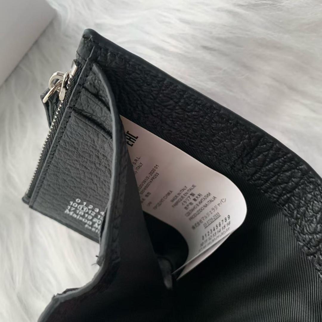美品Maison Margiela 三つ折り財布 ブラック