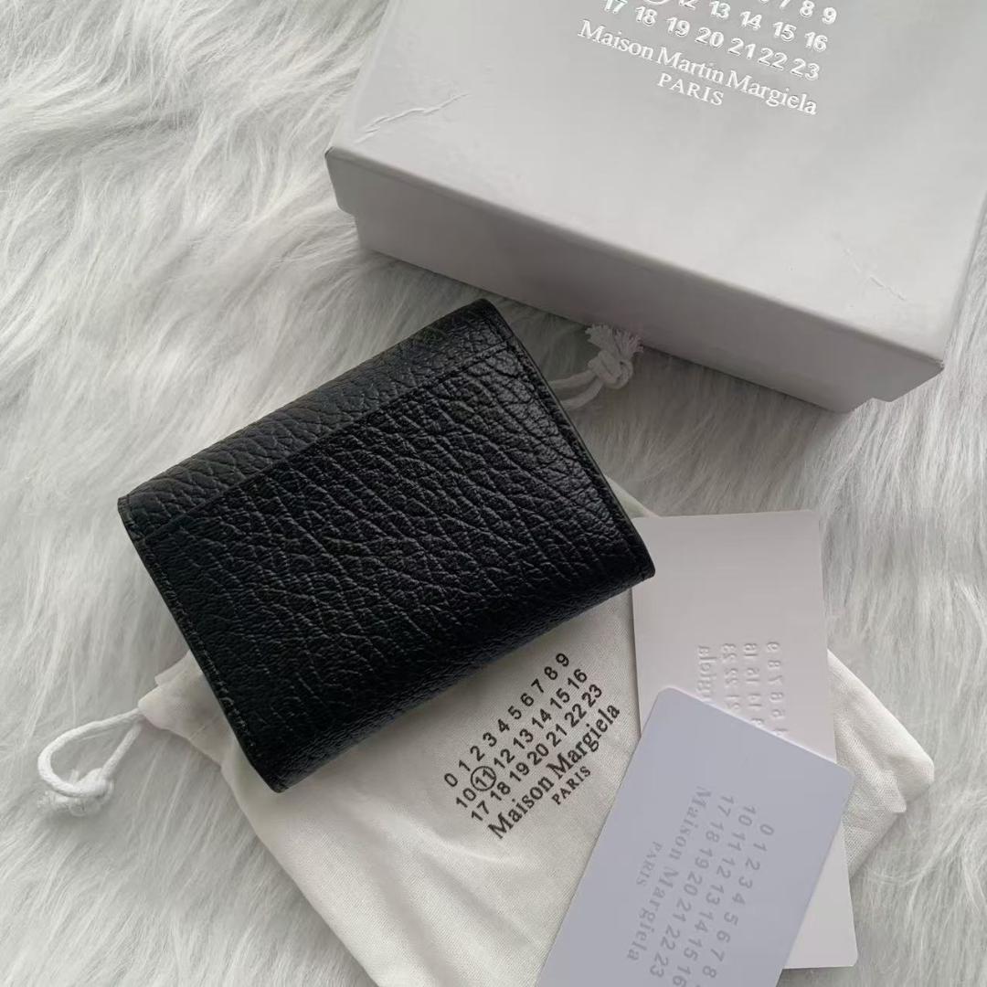 美品Maison Margiela 三つ折り財布 ブラック