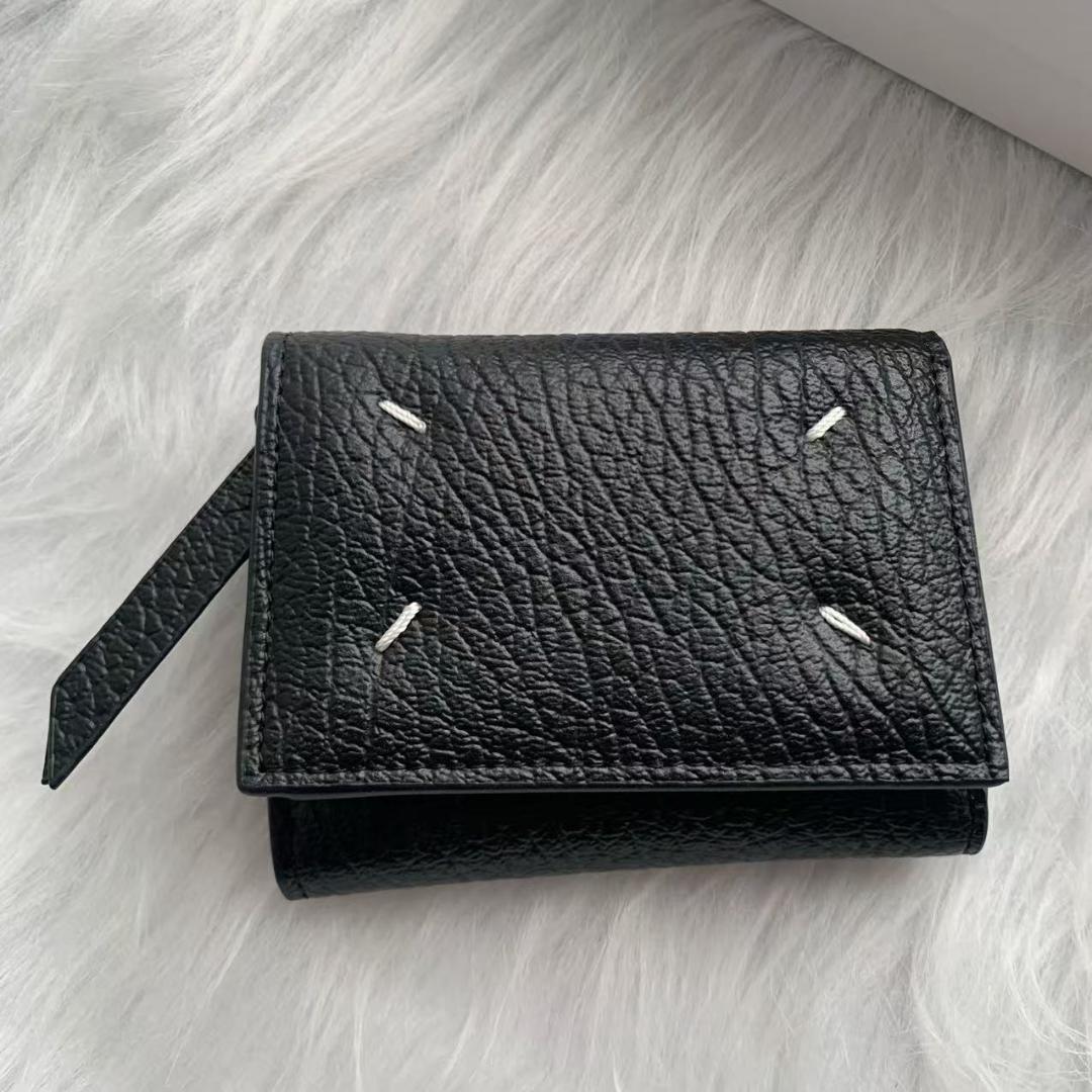美品Maison Margiela 三つ折り財布 ブラック