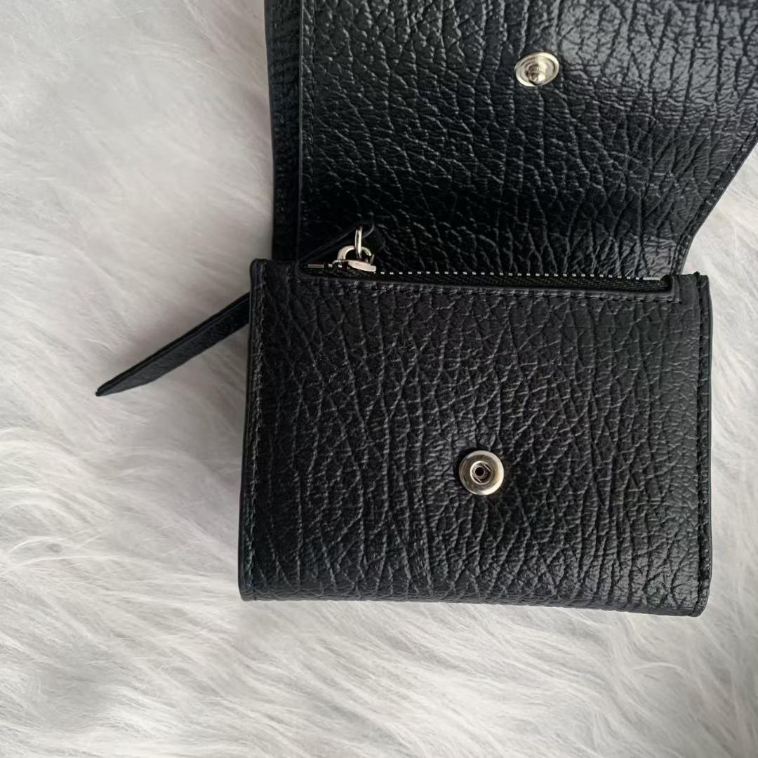 美品Maison Margiela 三つ折り財布 ブラック