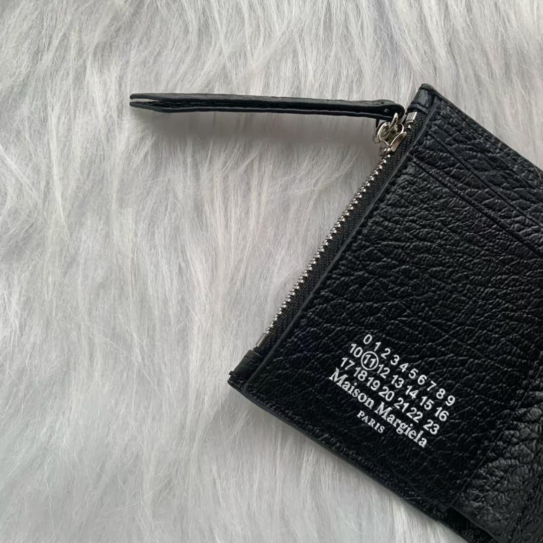 美品Maison Margiela 三つ折り財布 ブラック