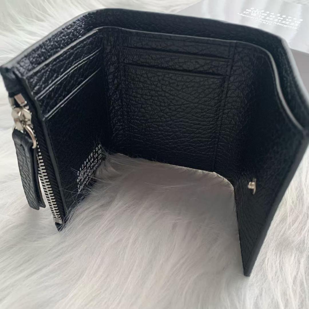 美品Maison Margiela 三つ折り財布 ブラック