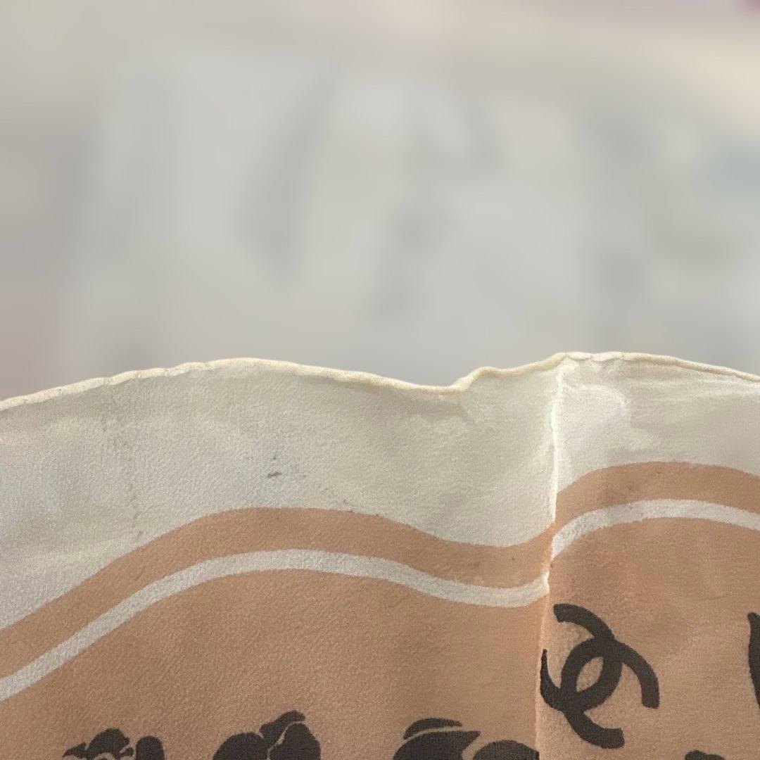 CHANEL シャネル フレンチフェスティバル ストール スカーフ カメリア