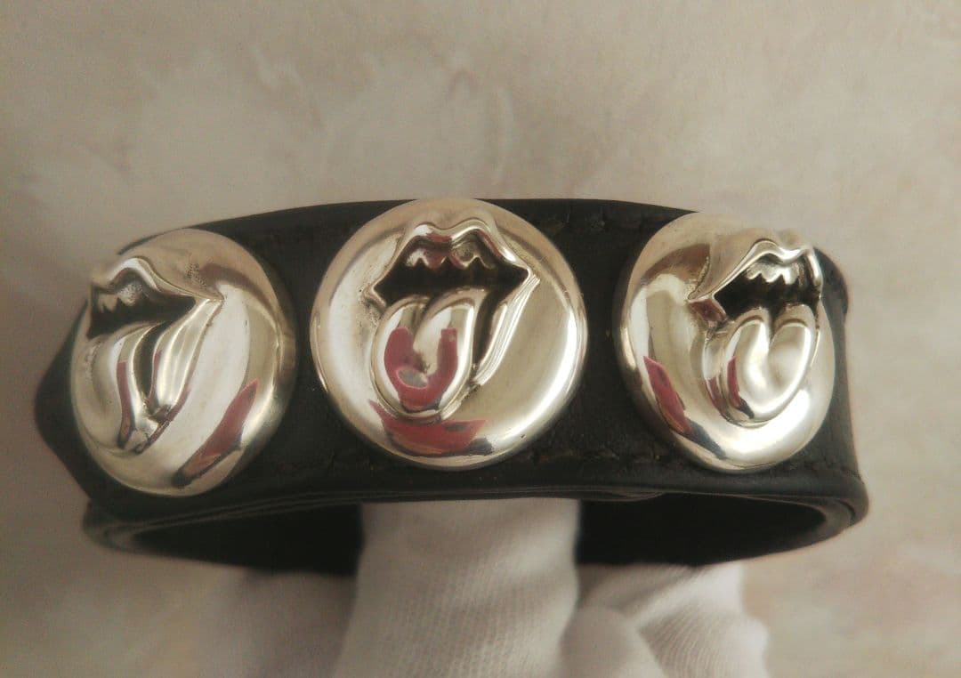 クロムハーツ ブレスレット リップ＆タン ローリングストーンズ