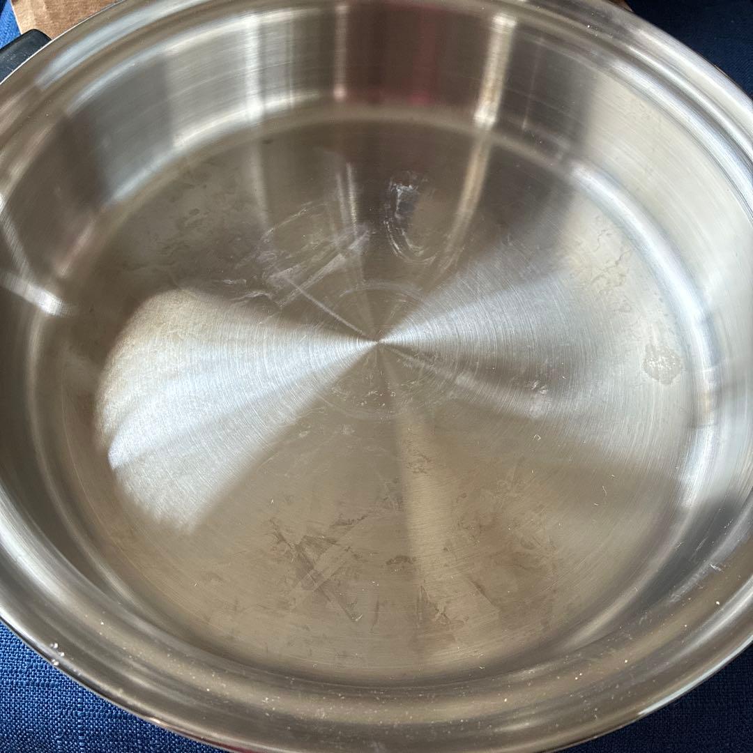 未使用品！アムウェイ　クィーン　大フライパン　蓋付