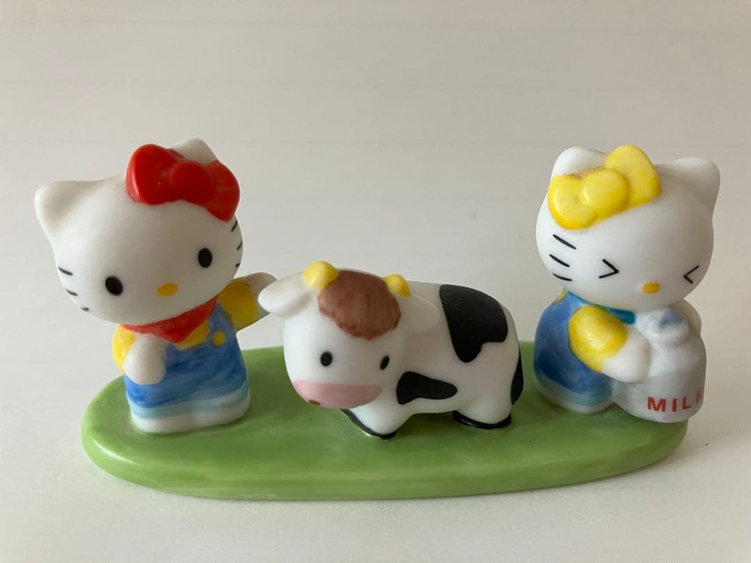 ハローキティ 陶器 置物 セット サンリオ 希少 千趣会 まとめ売り フィギュア