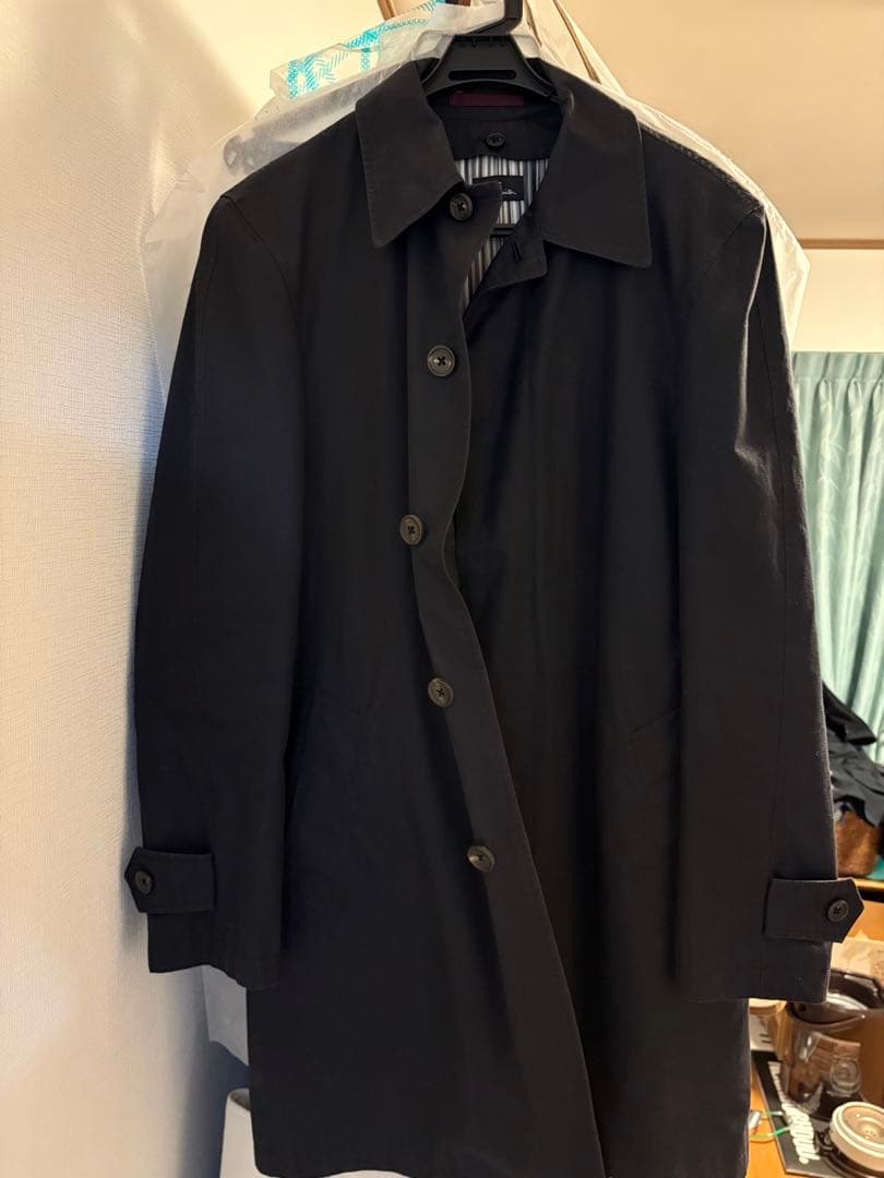 ポールスミス　コート　ネイビー　XL