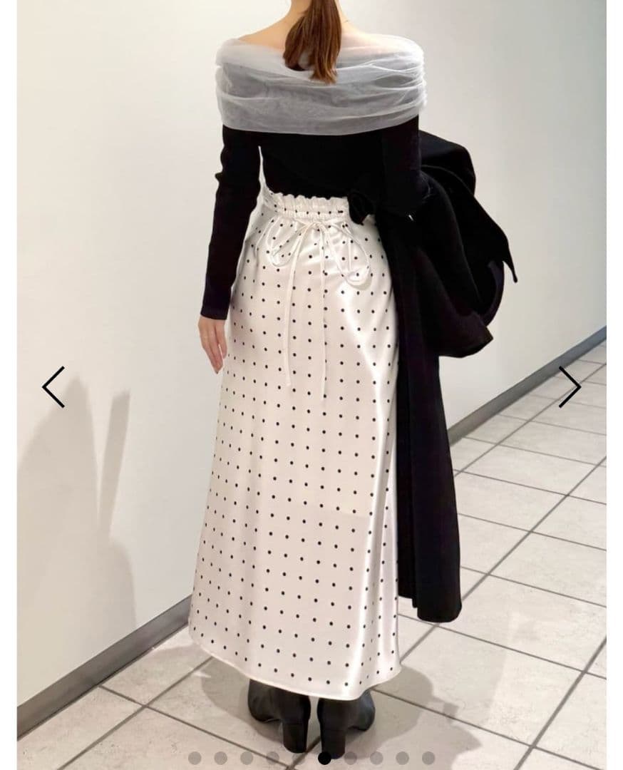 【2025AW今季新作】3wayリボンオフショルニットプルオーバー