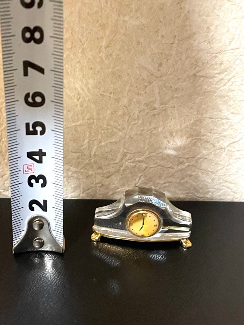 スワロフスキー　置き時計