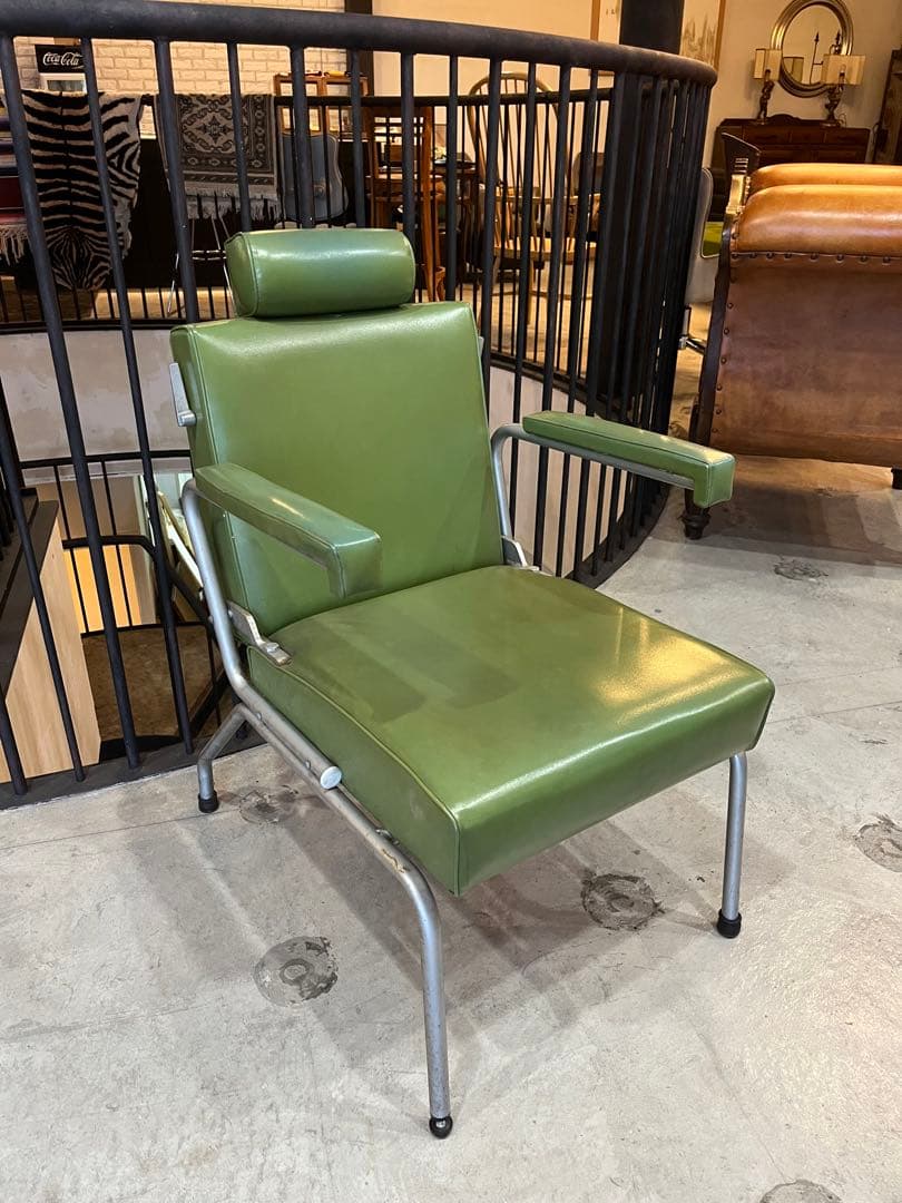 昭和レトロ　バーバーチェア　セットチェア