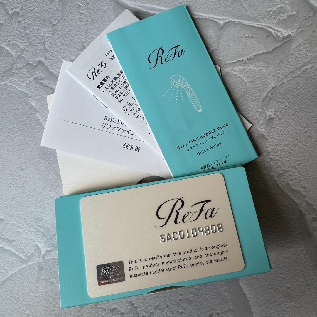 MTG ReFa リファ ファインバブル ピュア シャワーヘッド ホワイト