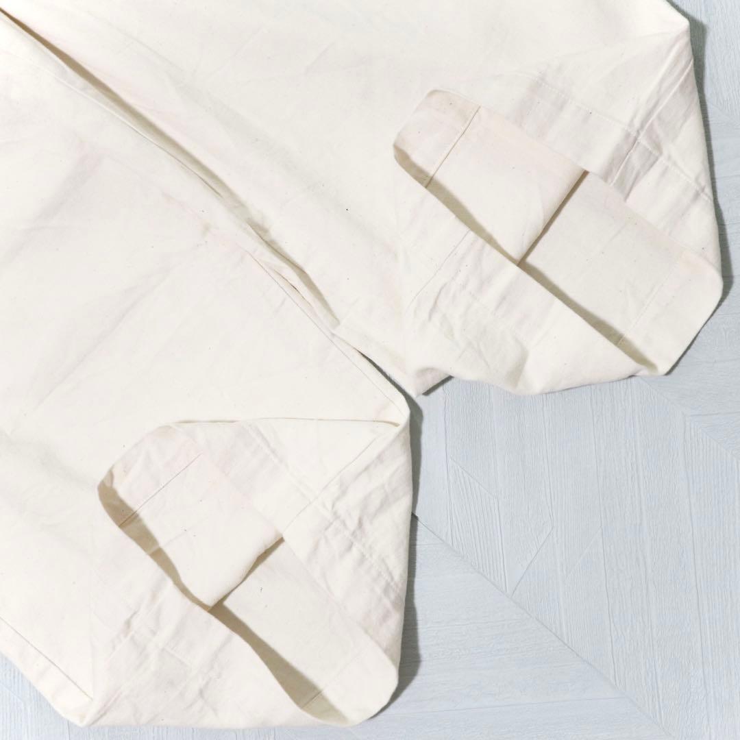 美品★かぐれ デニムサロペット オーバーオール コットン100 アイボリー F