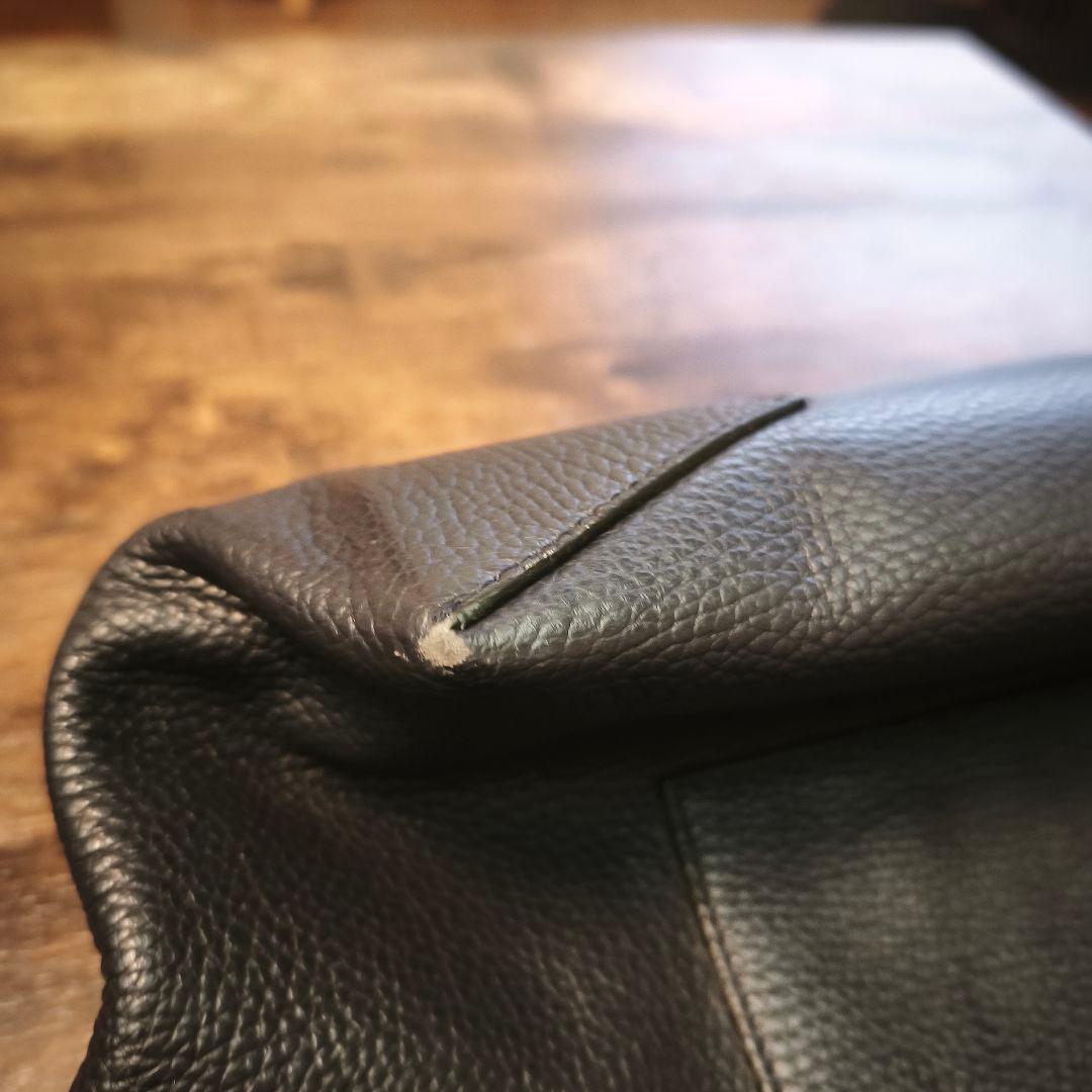 K*K様 セラピアン　ミラノ　ネイビートートバック(ポーチ付)