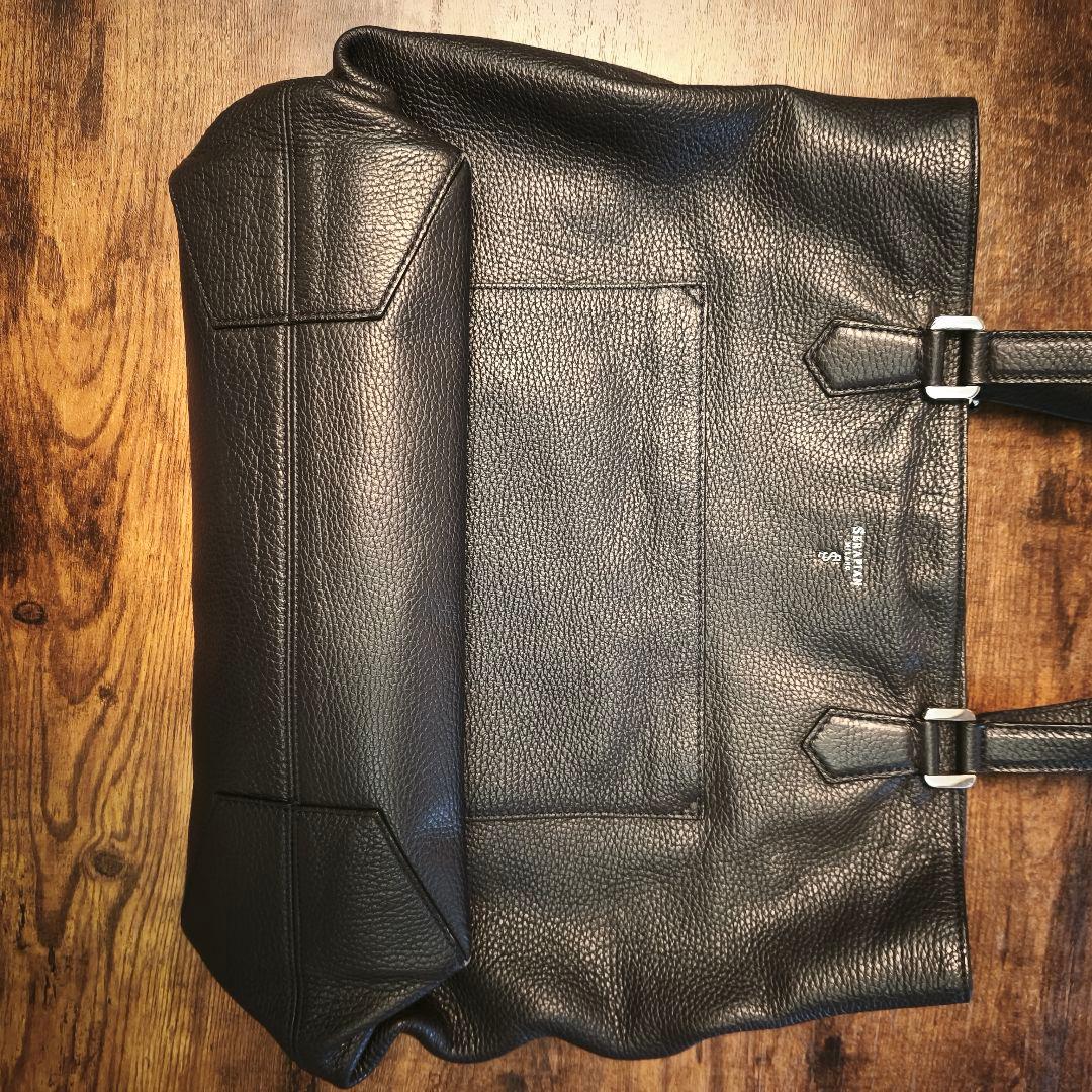 K*K様 セラピアン　ミラノ　ネイビートートバック(ポーチ付)