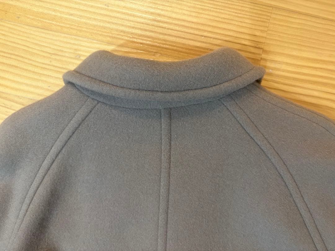 EMMEL REFINES EM テント フレアコート ブラウン Mサイズ