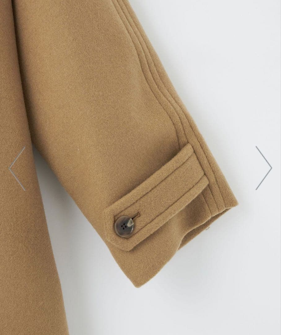 EMMEL REFINES EM テント フレアコート ブラウン Mサイズ