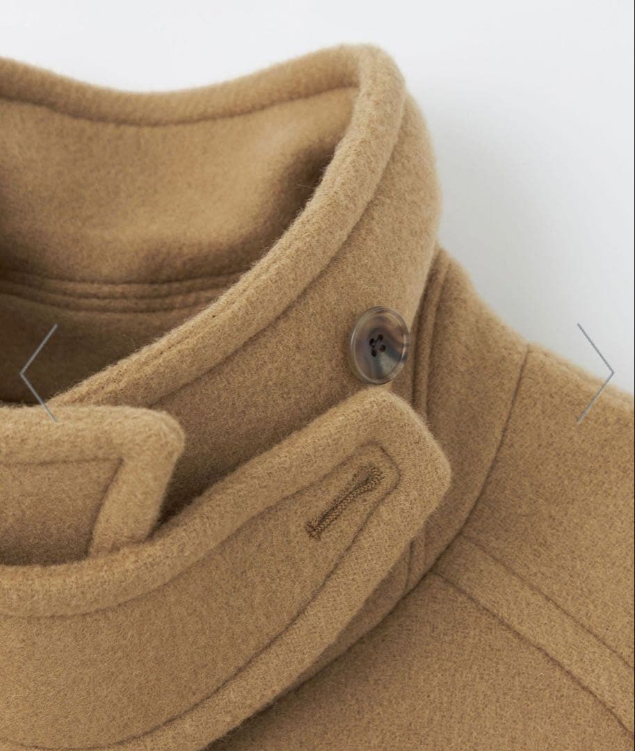 EMMEL REFINES EM テント フレアコート ブラウン Mサイズ