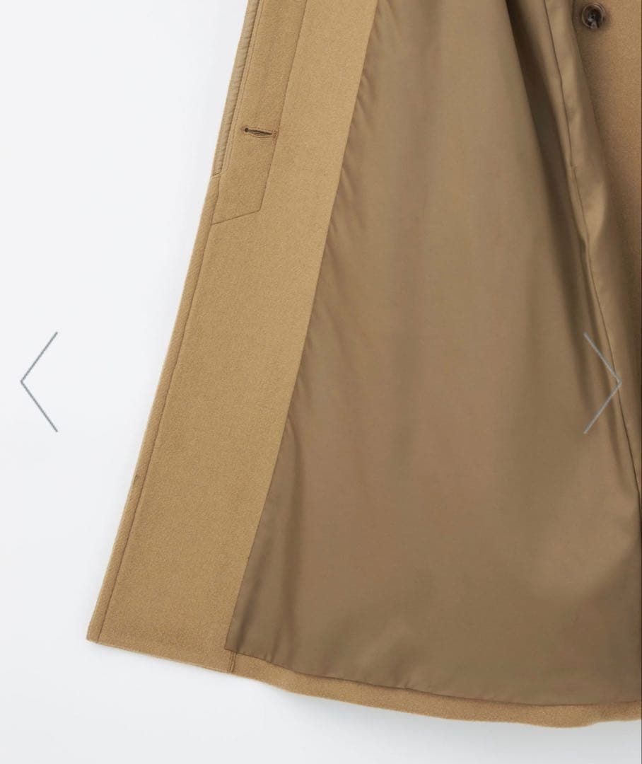 EMMEL REFINES EM テント フレアコート ブラウン Mサイズ