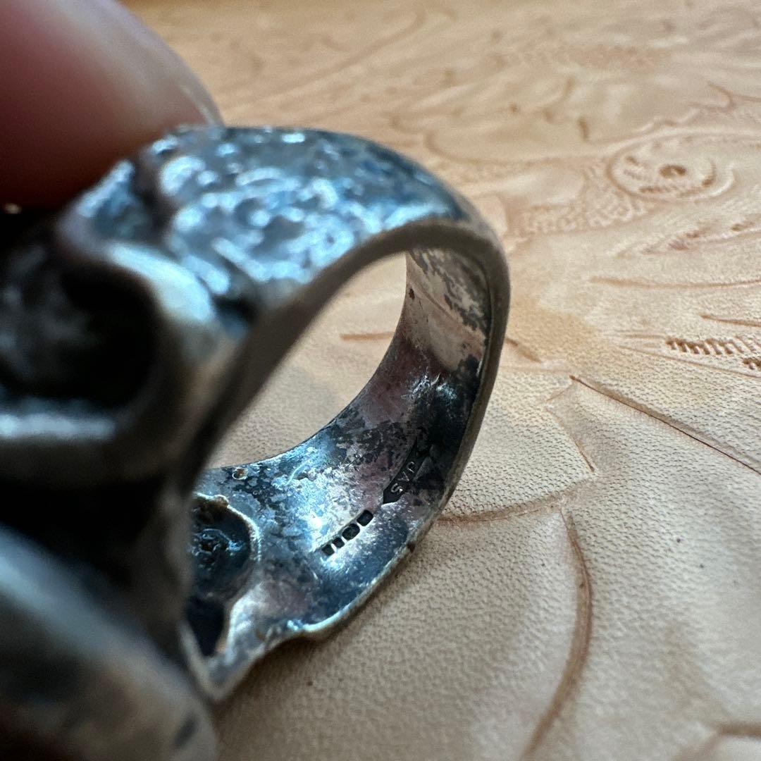 p*e様 crazy pig クレイジーピッグ　シルバーリング　スネーク　スカル