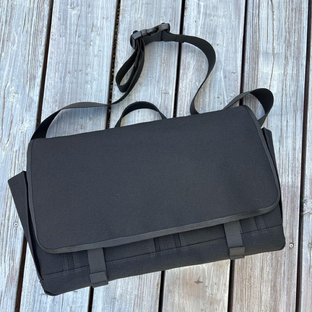 【新作】斜め掛けツールバッグα【倉敷帆布】 （精密機器対応モデル）