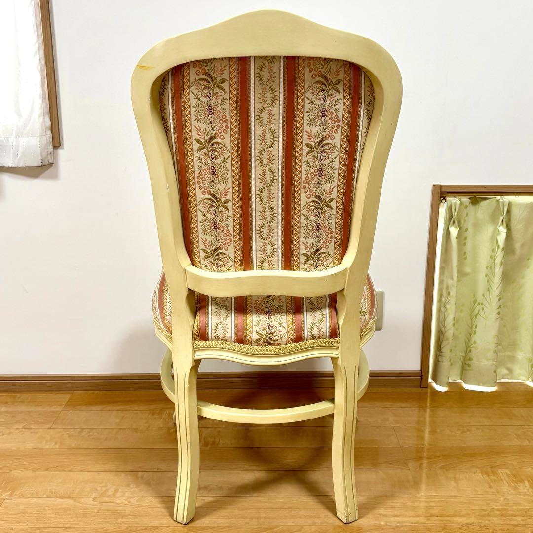 ロココ調 猫脚 ダイニングチェア アンティーク